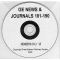 JN181-190.CD:  GE News and Journals 181-190.