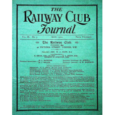 RCJ.DL: The Journals of the Railway Club, December 1906 to October 1911.