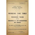 TW063:  LTSR Passenger Working Timetable Summer 1959.