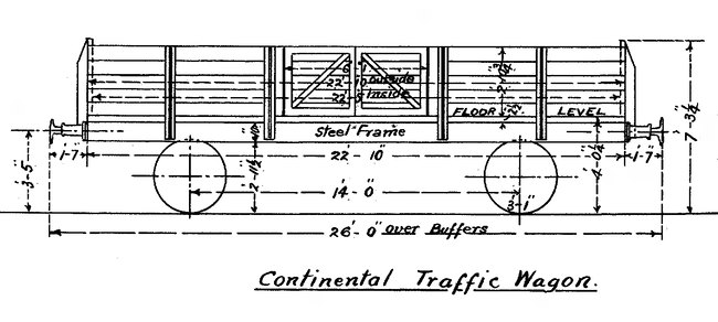 10 continental traffic wagon