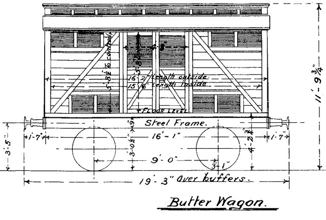 12 butter wagon